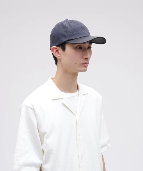 KIJIMA TAKAYUKI / SURFACE DYED DENIM 6PANEL CAP