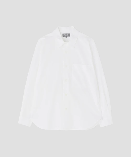 PLAIN COTTON POPLIN SHIRT